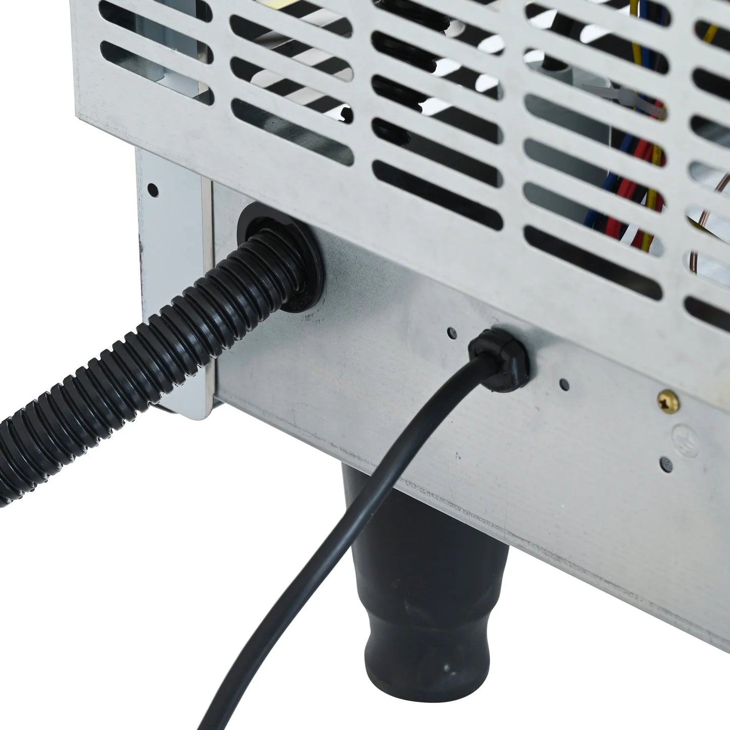 Commercial Ice Maker Machine, 240KGS/24H Stainless Steel under Counter Ice Machine with 45KGS Ice Storage Capacity, for/Restaurant/Bar/Coffee Shop