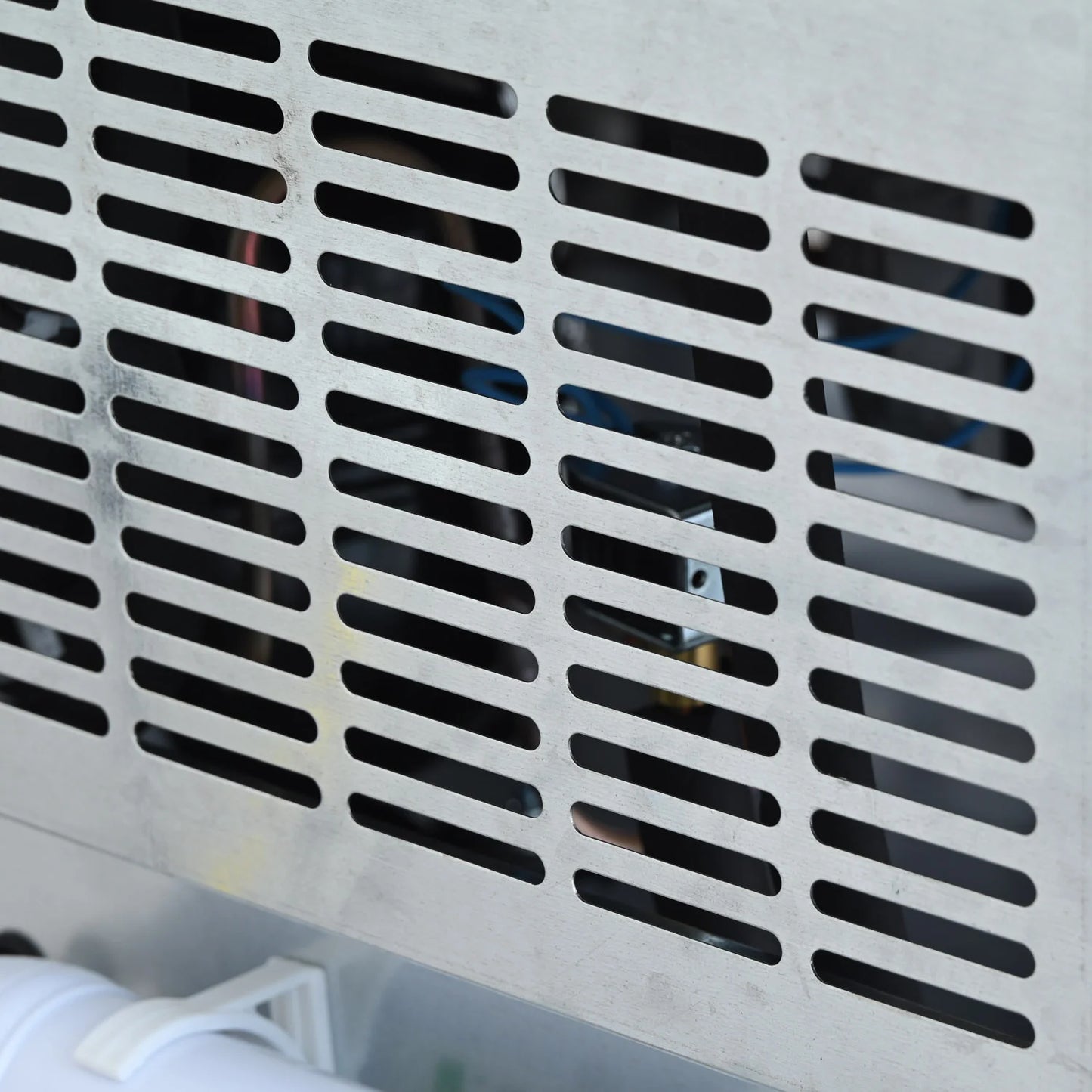 Commercial Ice Maker Machine, 240KGS/24H Stainless Steel under Counter Ice Machine with 45KGS Ice Storage Capacity, for/Restaurant/Bar/Coffee Shop