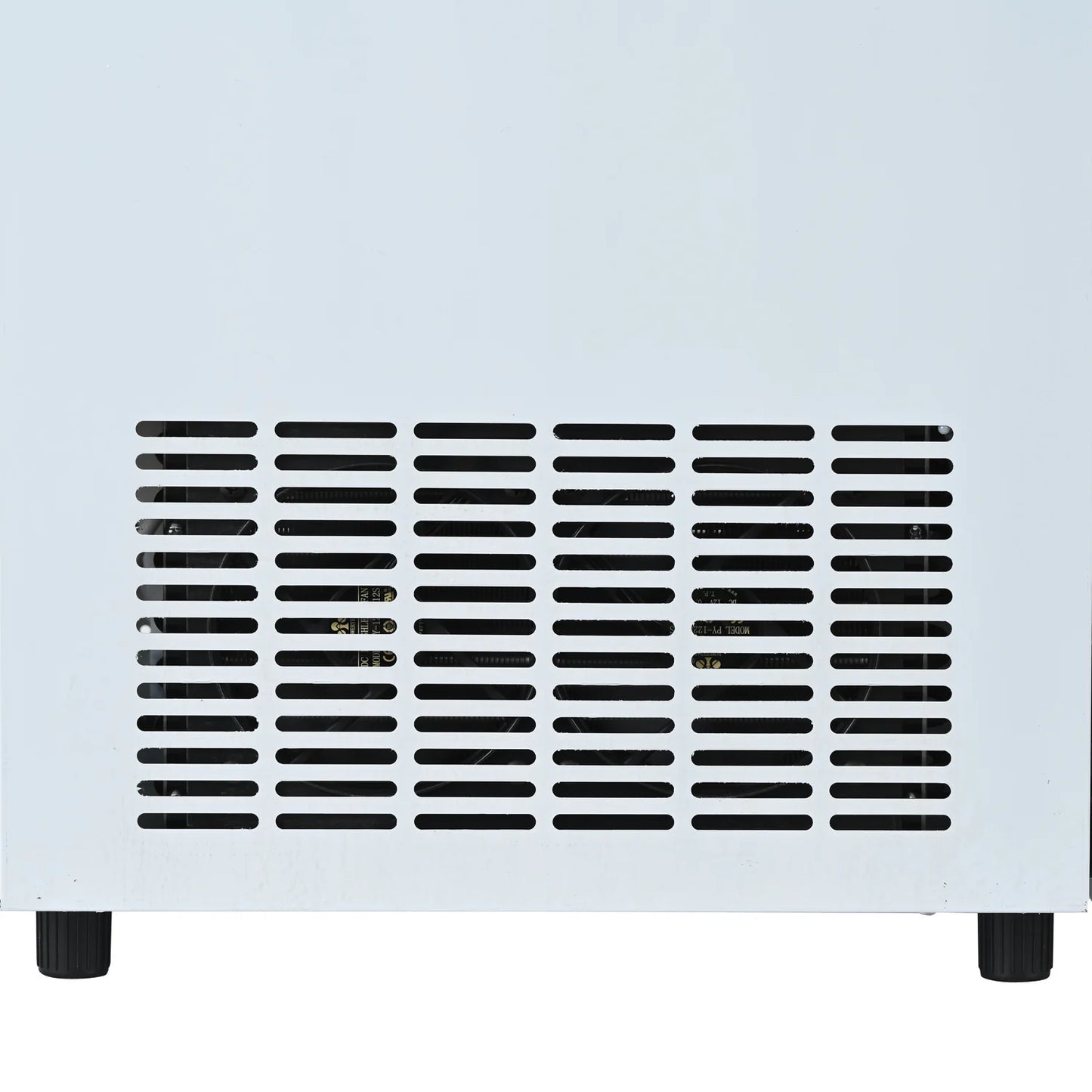 Integrated Ice Maker Machine, 70-80KGS/24H Stainless Steel Under Counter ice Machine with 12KGS Ice Storage Capacity, Freestanding Ice Maker
