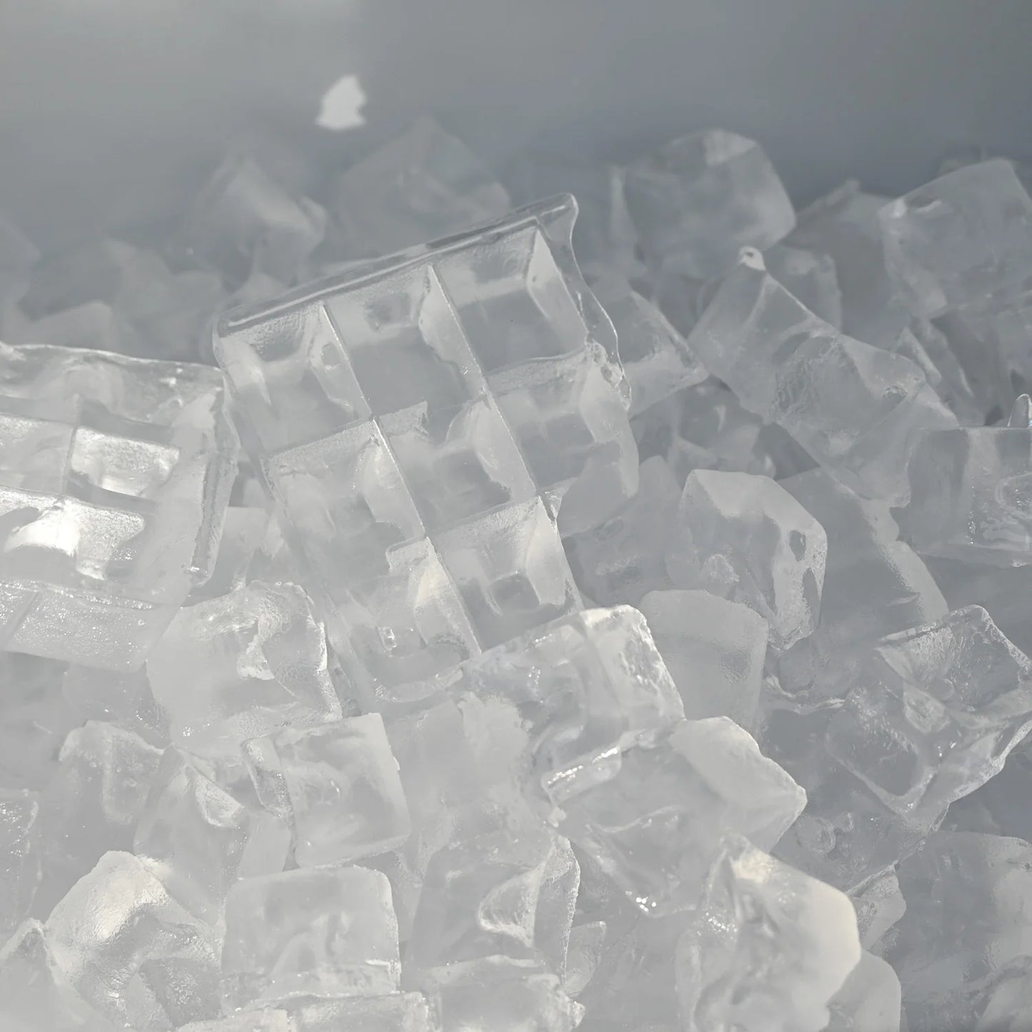 Commercial Ice Maker-120-130KG/day Large Capacity, 65 Ice Cubes are Made in 15 Minutes