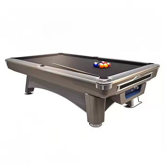 Professional Solid Wood Billiard Table 9FT Pool Table with Quality Slate and Solid Woods for Club