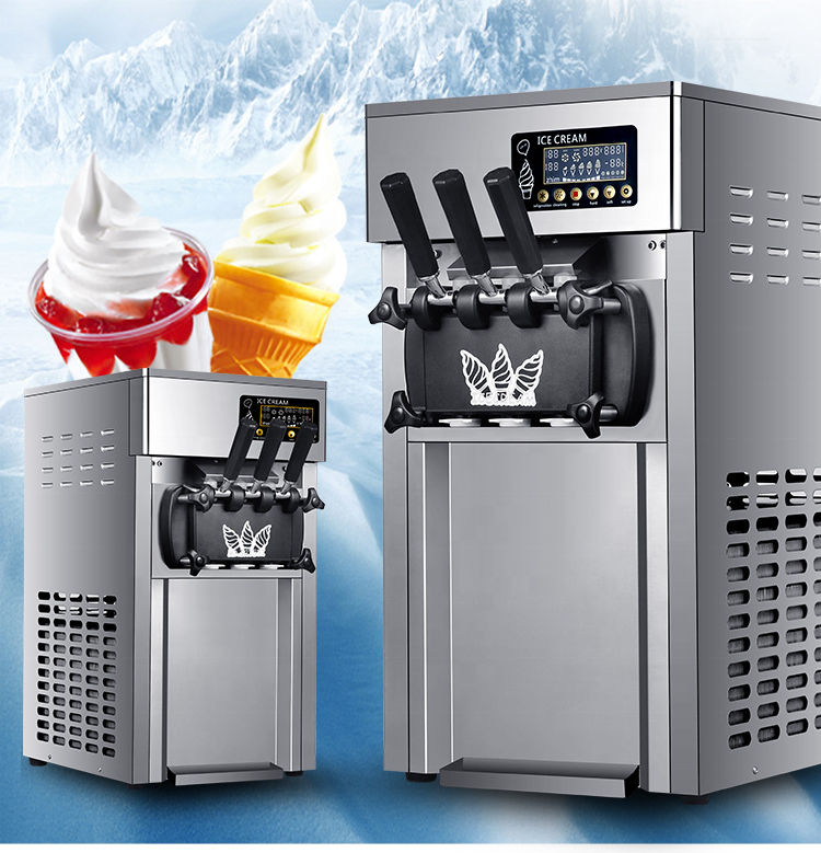 Commercial Soft Serve Ice Cream Machine COUNTER TOP ICE CREAM MACHINE MK 220-240v / 50hz -18CTB High Quality