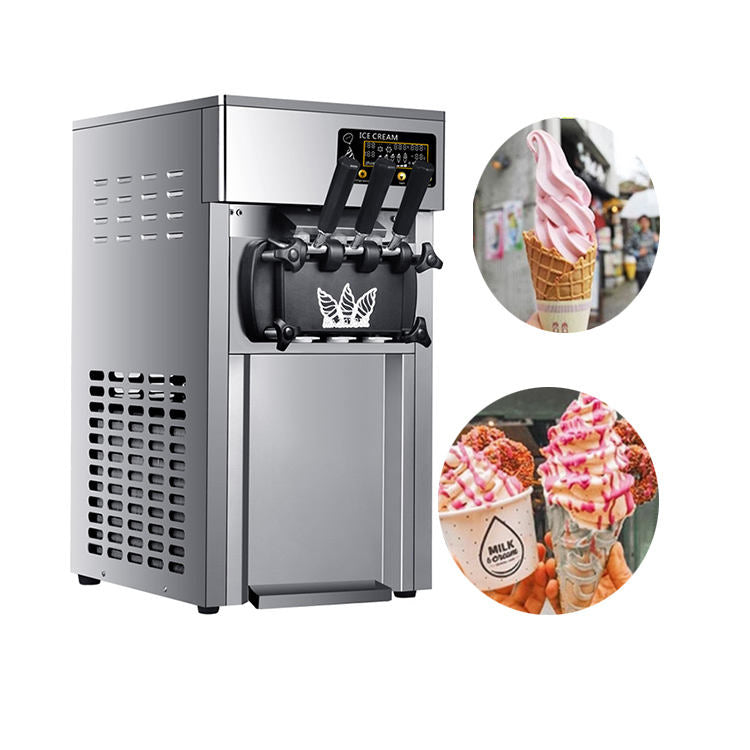 Commercial Soft Serve Ice Cream Machine COUNTER TOP ICE CREAM MACHINE MK 220-240v / 50hz -18CTB High Quality