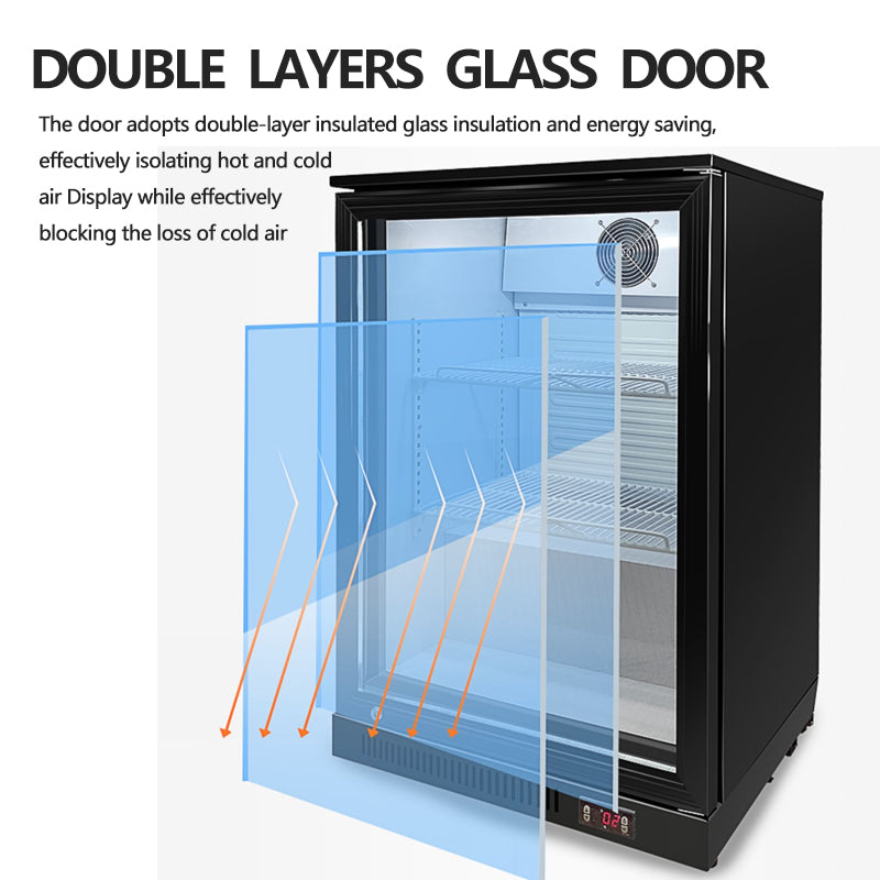 Door Glass Supermarket Upright Beverage Beer Bottle Display Showcase Chiller Bar Cooler Back Bar Cooler Display Drinks Fridge Refrigeration Equipment/Hotel Beverage Cooler One Door Upright Refrigerator Hotel Use Counter Top Beverage Display Fridge