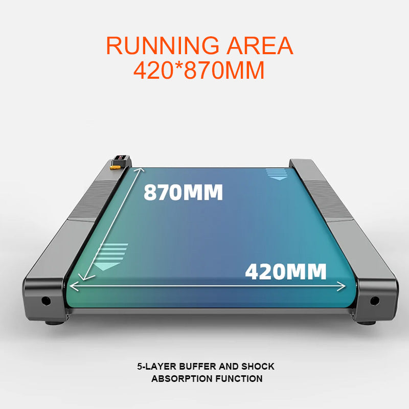 Most Advance ZYP-MINIS MINI Electric Curved Treadmill Home Office Exercise Fitness Walking Pad