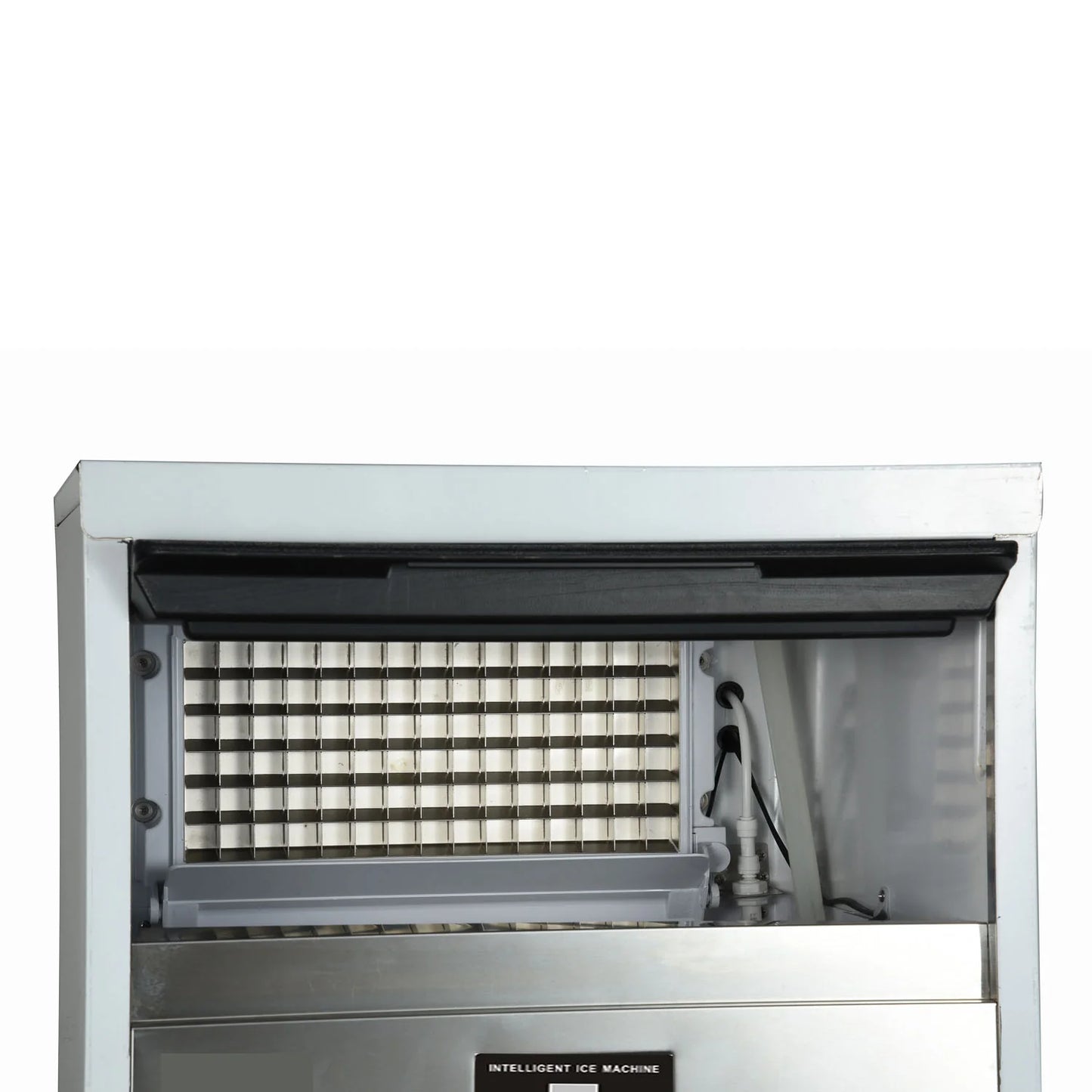 Commercial Ice Maker Machine, 135-145 KGS/24H Stainless Steel under Counter Ice Machine with 20KGS Ice Storage Capacity, for/Restaurant/Bar/Coffee Shop
