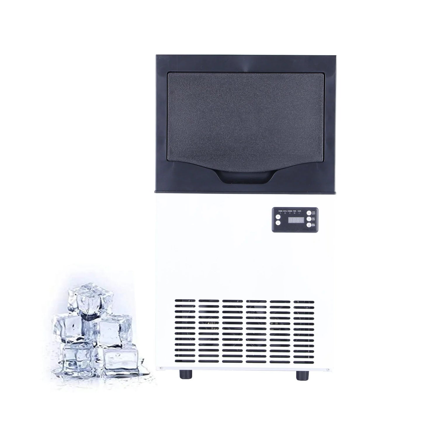 KN-40 Commercial Ice Maker Machine 60–70KG/24H with 10KG Storage