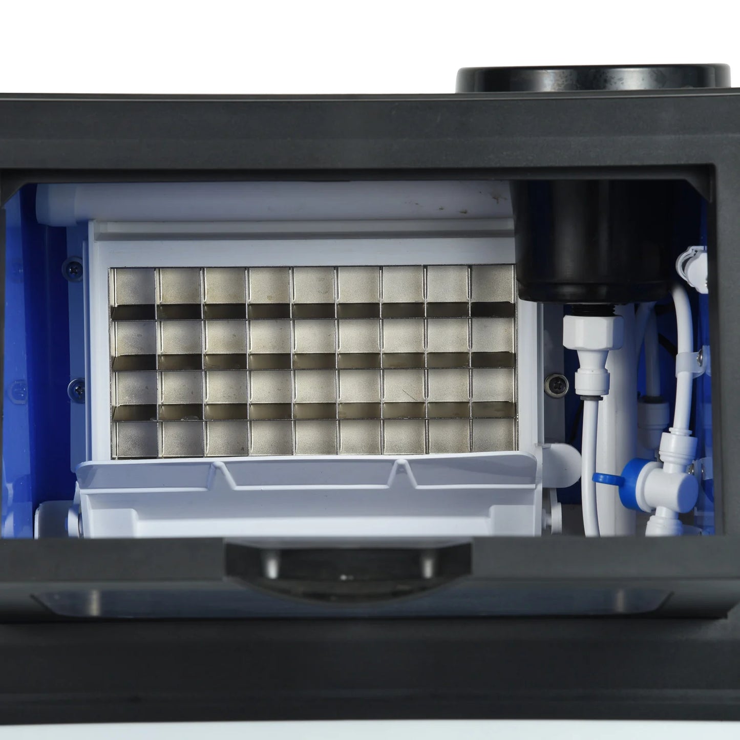 Ice Machine with 17.6lbs Ice Storage Capacity, Freestanding Ice Maker High-Efficiency Commercial Ice Making Machine