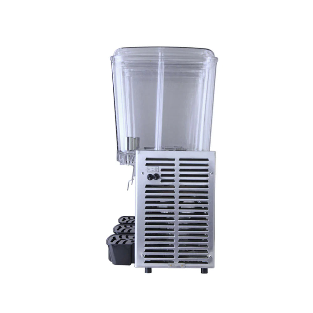 Commercial 3-Tank Beverage Dispenser 3×18L – 520W Cold Juice Machine