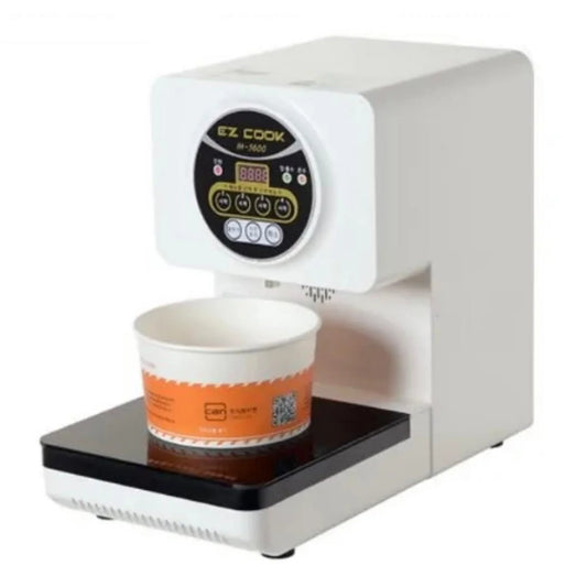 Self-Service Instant Noodle Cooking Machine IH5600 – Automatic Ramen, Tteokbokki & Soup Cooker with Touch Control, Water Connection & 1700W Induction Heating