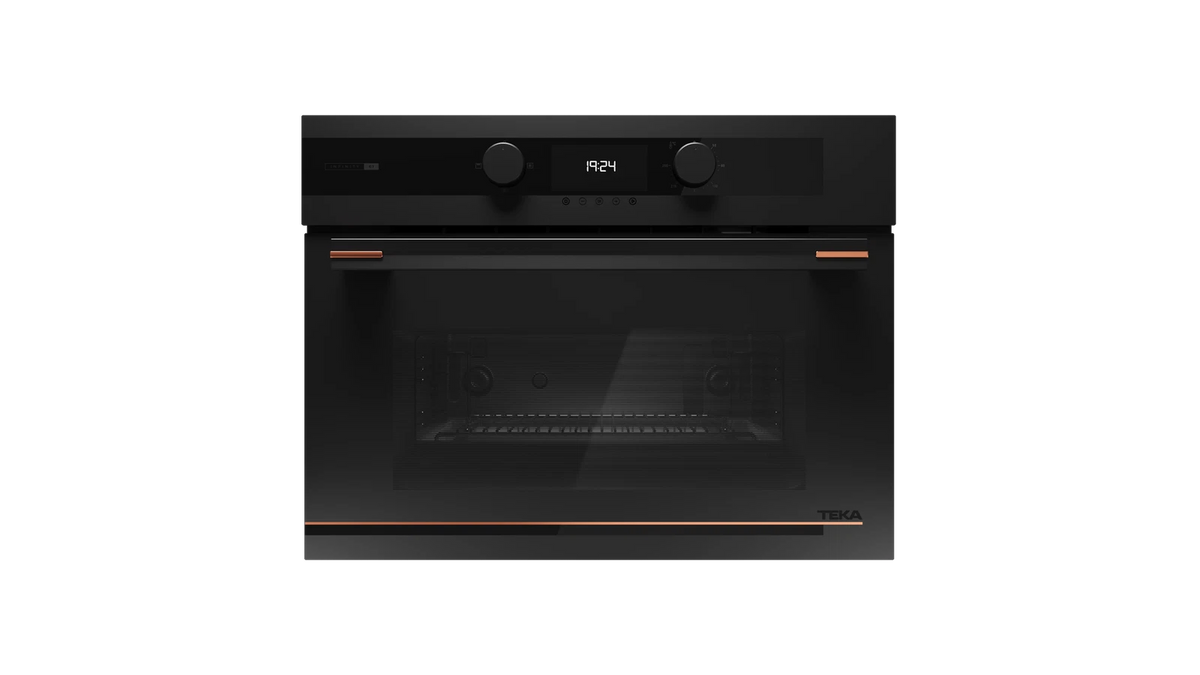Teka Infinity G1 MLC 84-G1 BM Built-In Microwave with Grill – 45L, 1000W, Matte Black & Copper, Italdesign Giugiaro