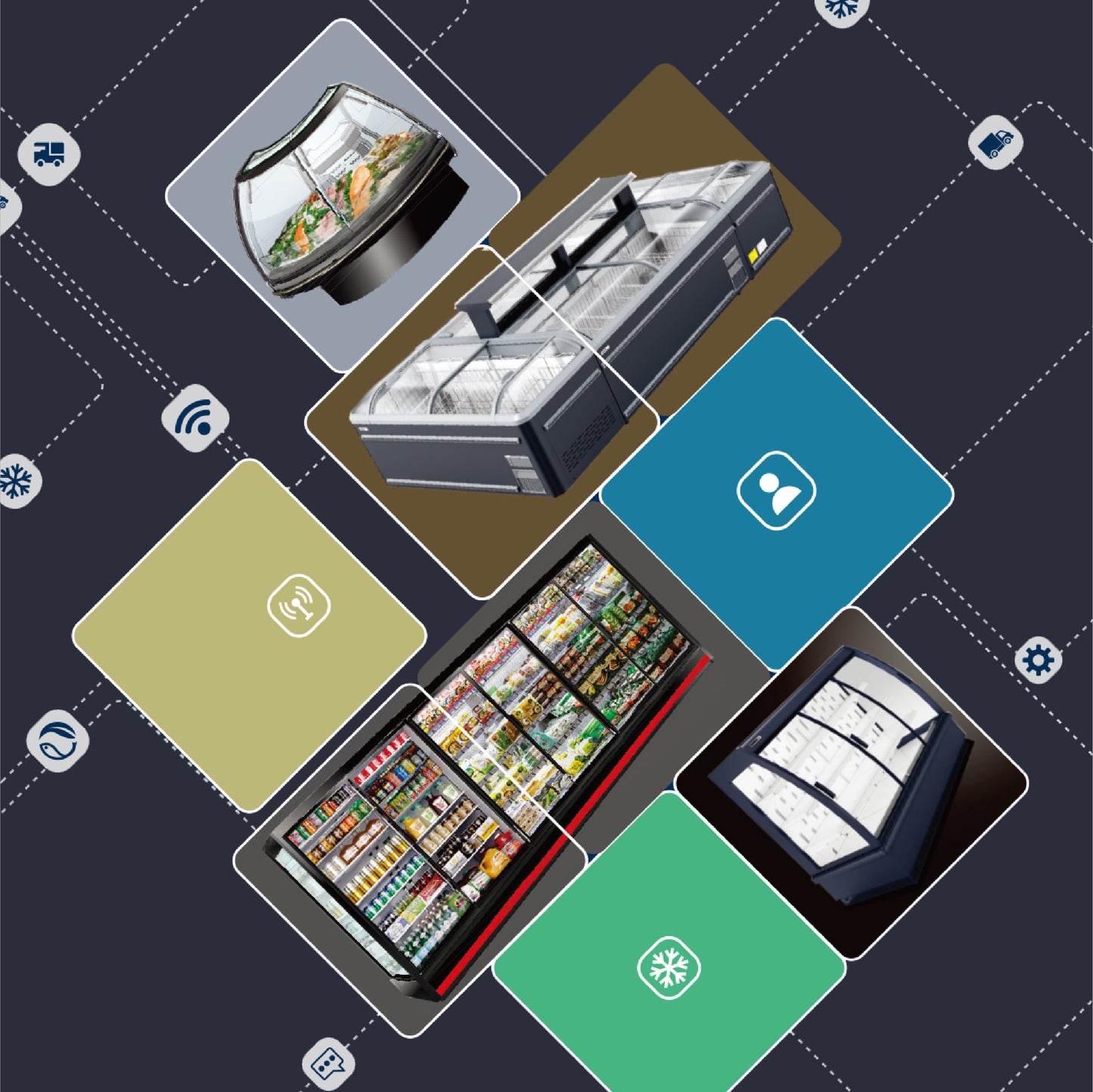 Cake Showcase Three Layers Square Glass Bakery Cake Display Fridge Chiller Commercial Cake Display Freezer Black Marble Bakery Pastry Commercial Single-Temperature Refrigerated Bakery Display Cooler Black Vertical Right Angle Cake Display Cabinet