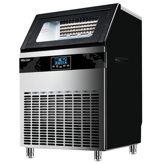 Wellcome Commercial Ice Machine 120KG Fully Automatic Small Cube Ice Making Machine