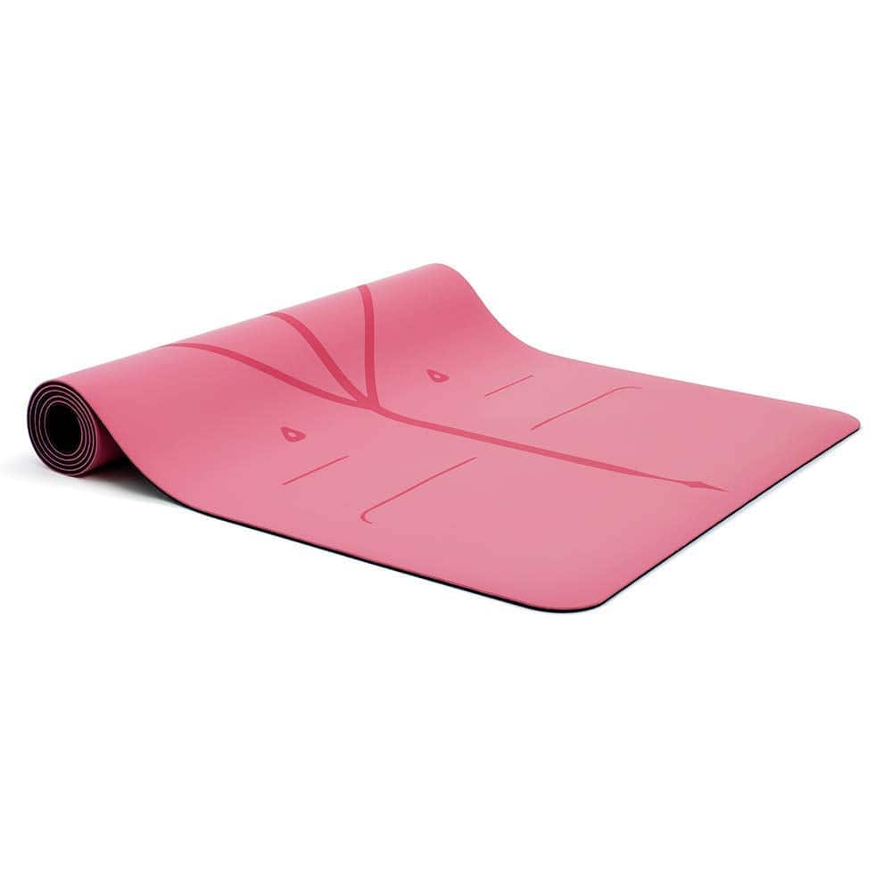 COOLBABY Yoga Mat - The World's Best Eco-Friendly, Non Slip Yoga Mat With The ORIGINAL Unique Alignment Marker System Thick, Comfortable Yoga Mat for Home, Gym & Outdoor, 183 x 68 x 5mm - COOL BABY
