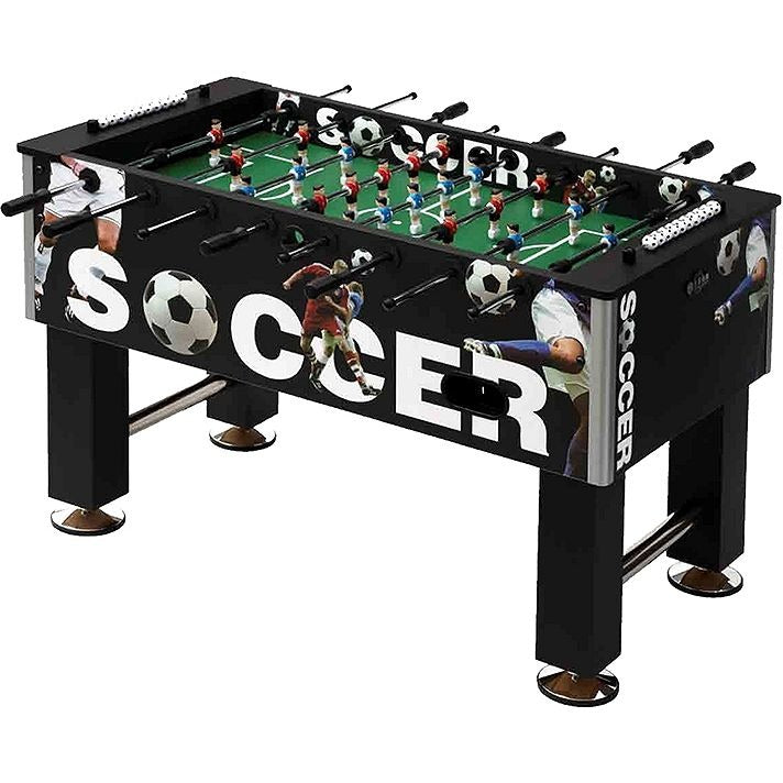 ST101D Funky Design Foosball Table Compact MDF Soccer Table with Chrome Steel Rods