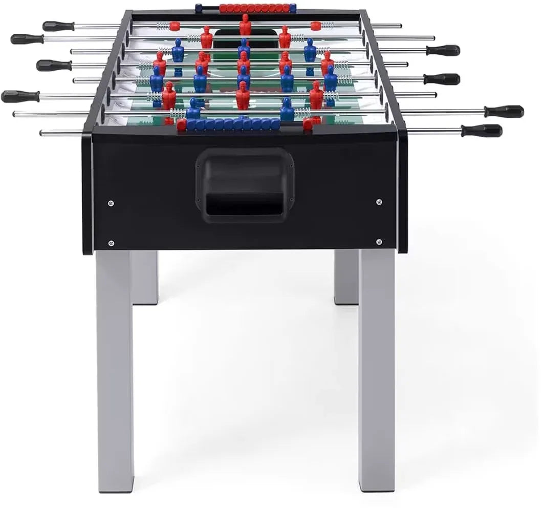 Match Football Table Black | Indoor Foosball Table for Home & Commercial Use.