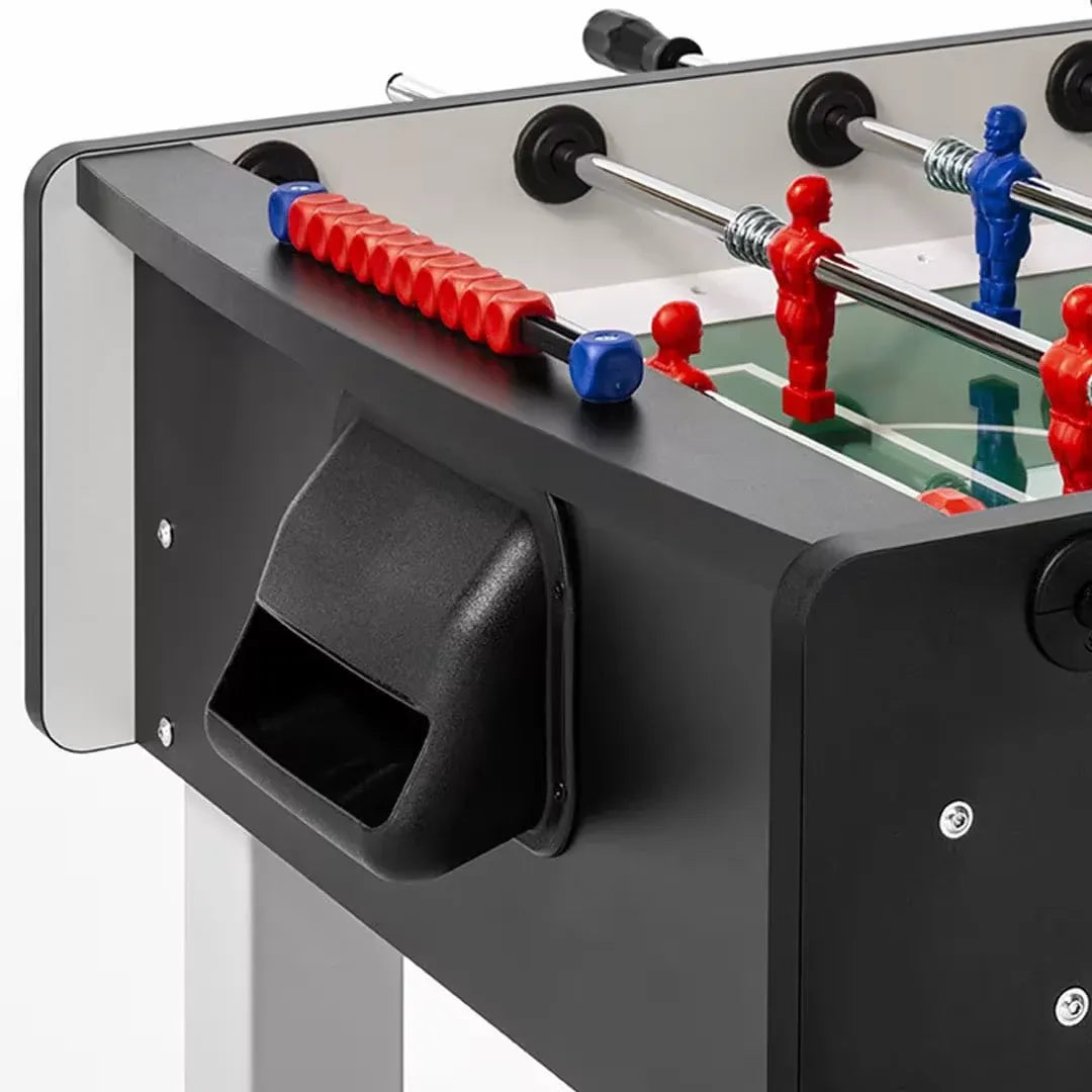 Match Football Table Black | Indoor Foosball Table for Home & Commercial Use.