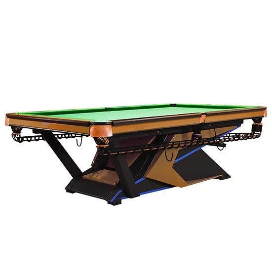 Industrial Billiard Table TE-LT with Steel Frame, Slate Bed & Professional CPBA Cloth