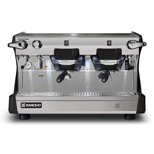 Professional Espresso Machine – For Home or Commercial Use High-Performance Espresso Coffee Maker – Precision Brewing Rancilio Classe 5 S 2 Group Semi Automatic Espresso Machine, Black