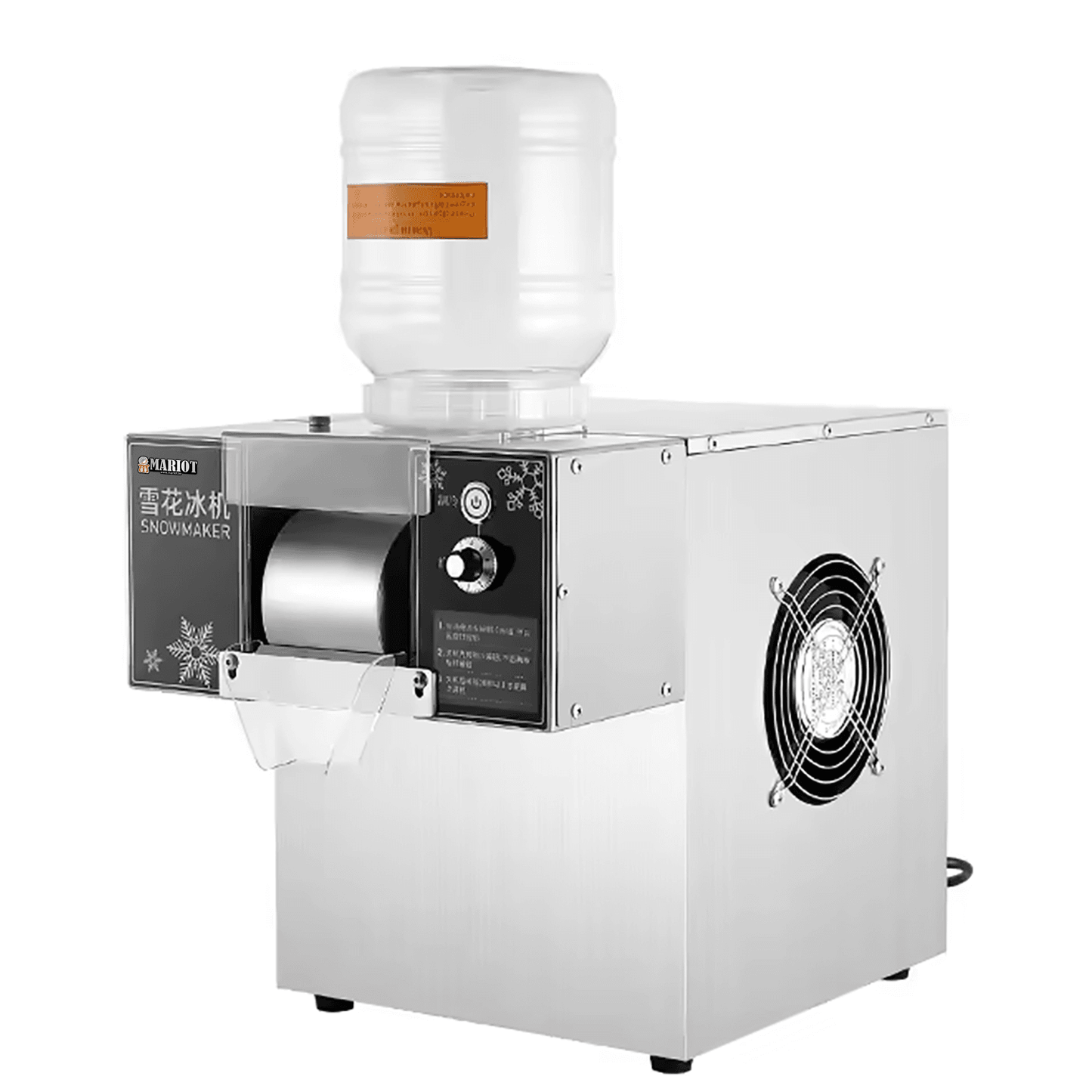 Digital Control Commercial Snowflake ice machine for Snack Bar Ice Cream Shop