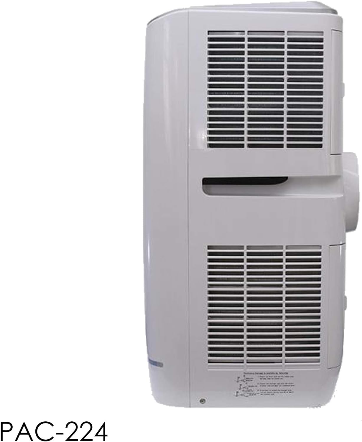 Crownline Portable Air Conditioner, White, 418 x 415 x 790 mm, PAC-224